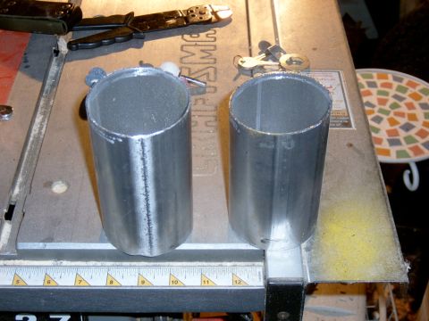 1995 Ford Bronco - I used 3” exhaust pipe to make the parts that connect the filter to the intake tubes.