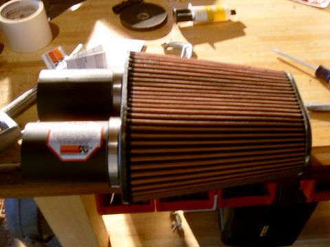 1995 Ford Bronco - Painted and installed in the filter, they almost look factory.