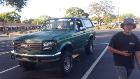 1996 Ford Bronco - on our way to driving to Redneck Mud Park