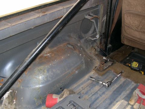 1986 Ford Bronco - I did under the wheel well last spring .. never took the plastic out to finish the job .. now it's in the trash and ready to be fixed