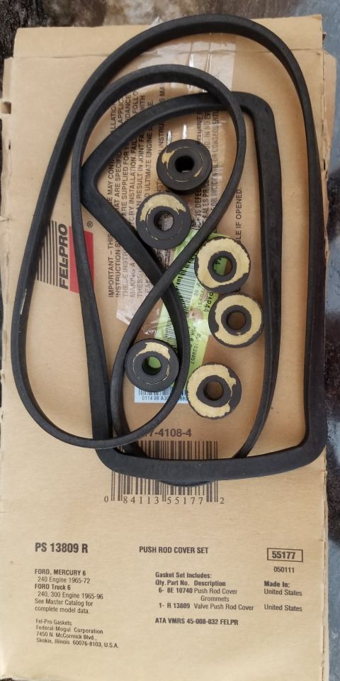 1995 Ford F-150 - None of my local parts stores had the side cover gasket, and most of them couldn't even look it up to order it. This PS13809R (R for rubber…