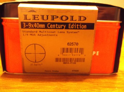 1995 Mercury Grand Marquis - A Leupold scope box is shown, detailing its magnification, lens system, and adjustments.