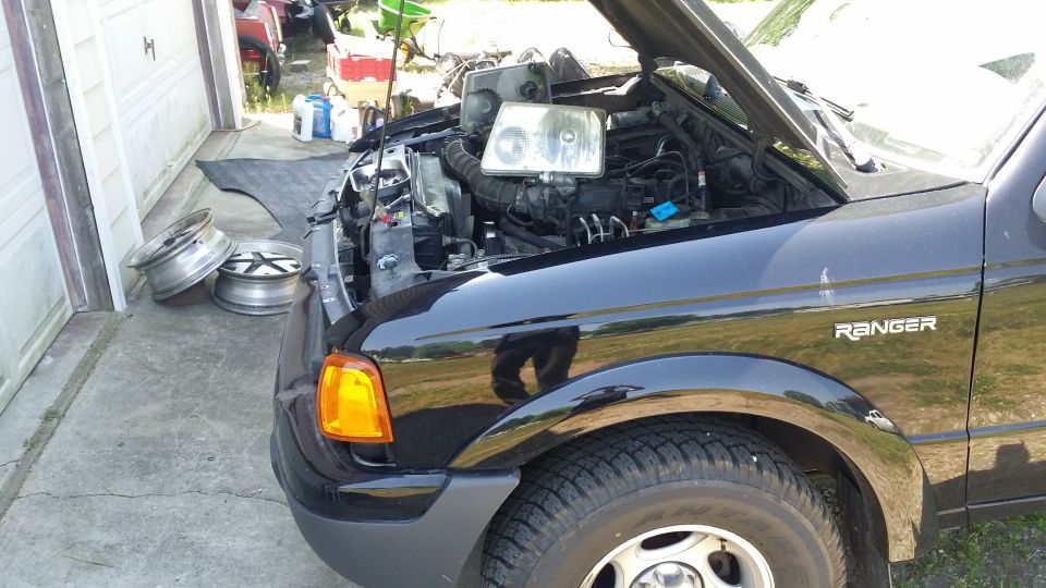 Yeah, that is...wait, whose headlights are on my truck?