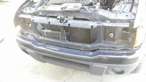 2003 Ford Ranger - What happened to my truck?! 10 bolts across the top and 6 clips on the bottom and the front end comes off. Probably not completely necessar…