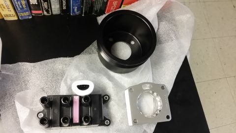 2003 Ford Ranger - Screamin Demon coil pack, ASP underdrive pulley and throttle body spacer (which was a failed attempt at an idea before it even touched the…