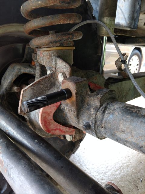 1992 Ford Bronco - test fitting..