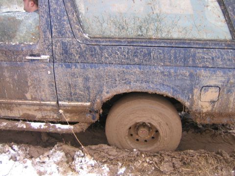 1994 Ford Bronco - Nice mud donut