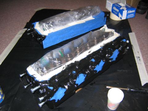 1978 Ford Bronco - Primer on. Seems to go on better than Silver.