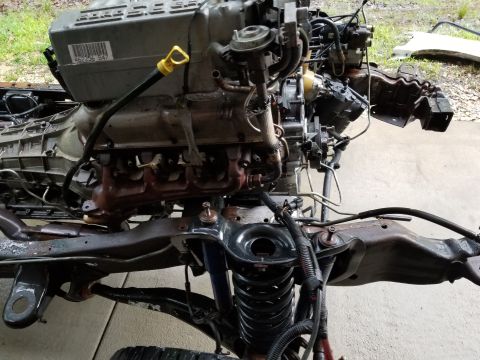 1996 Ford Bronco - Engine RHS just after pressure-washing. Before: [url=https://www.supermotors.net/registry/media/1133861] https://www.supermotors.net/getfil…
