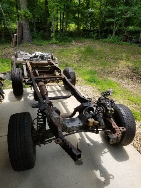 1996 Ford Bronco - It's getting close...