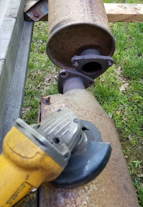 1996 Ford Bronco - I cut these bolt heads off so there would be more to work with when I try to extract them. But first, they'll soak in penetrant for a week…
