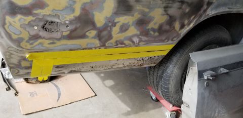 1974 Plymouth Duster - Pass quarter panel