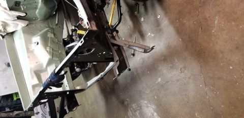 1974 Plymouth Duster - radiator support