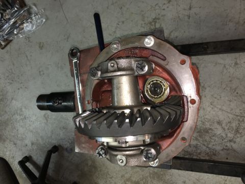 1967 Ford Galaxie - 3.70 R and P, 9", Eaton 31 spline Tru-Trac. Quik 31 spline axles.