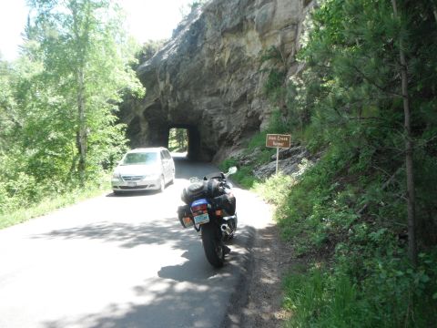 1989 Honda CBR600F - Iron Creek Tunnel.