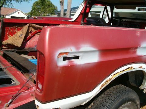 1979 Ford Bronco - This is how the body looks now