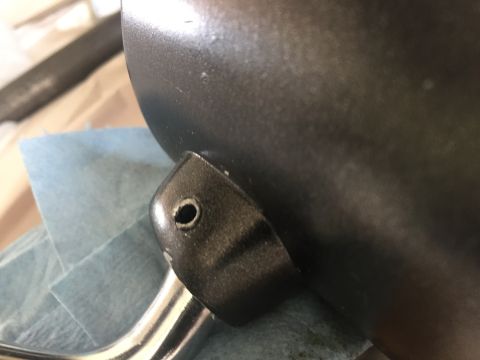 1978 Ford Bronco - Engine part mounting bracket detail.