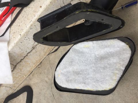 1978 Ford Bronco - AC evaporator housing and filter assembly