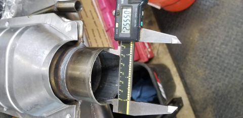 1996 Ford Bronco - Cat Inlet Measure Internal