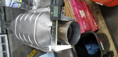 1996 Ford Bronco - Cat Inlet Measure External