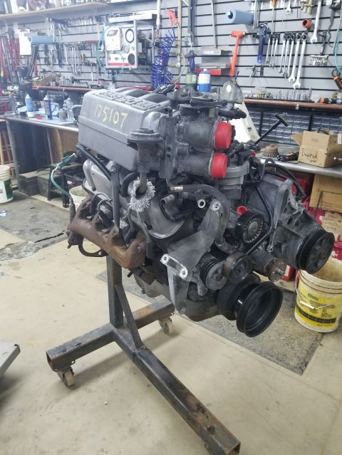 1996 Ford Bronco - New spark plugs and exhaust manifold check