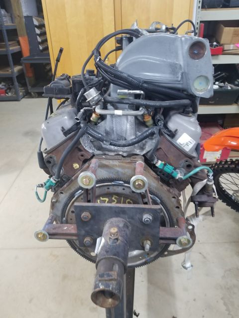 1996 Ford Bronco - Remove smog pump crossover line, check valve and fittings