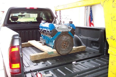 1968 Ford F-100 - Loading up for the trip