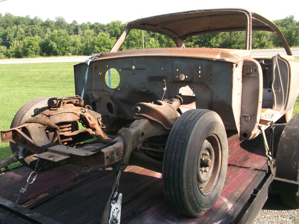 1961 Ford Starliner “Nekid body”