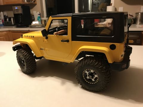 1989 Ford Bronco - This is a remote-controlled toy Jeep Wrangler, not a 1989 Ford Bronco.