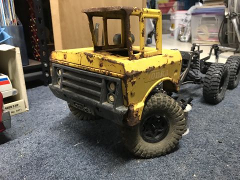 1989 Ford Bronco - This is a toy Tonka truck chassis, not a 1989 Ford Bronco.