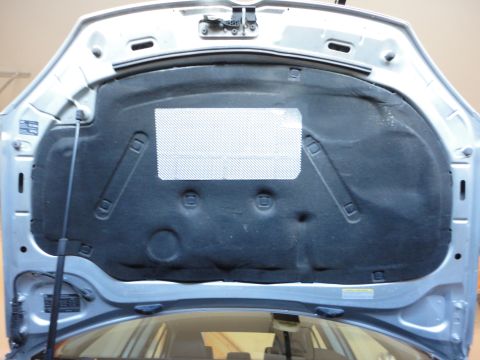 2010 Volkswagen Jetta - Tabs "pop" back in, but fall right out once hood is lowered (before it even latches). VW Part #: 1K0 863 831 D