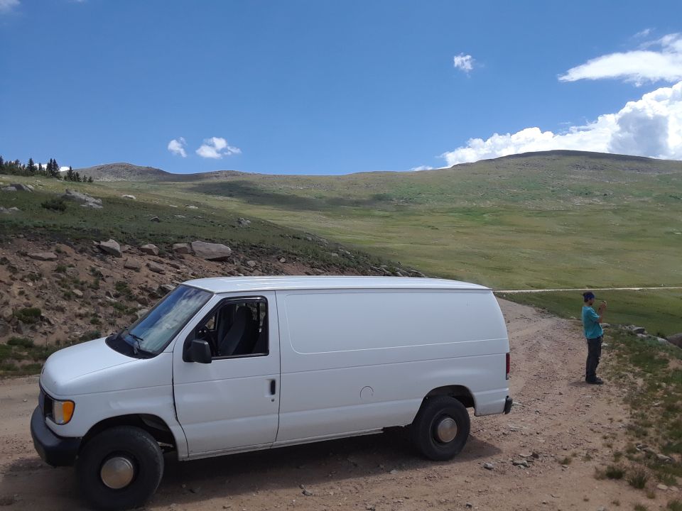 11,000+ feet above sea level on Rollins Pass
