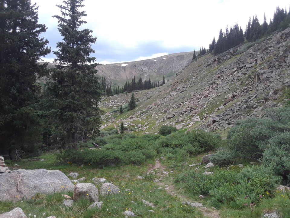 Trail to Corona Lake
