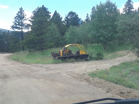 1999 Ford E250 - Homemade snowcat snowplow