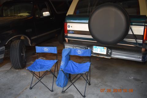 1996 Ford Bronco - Bronco Folding Chairs - 1