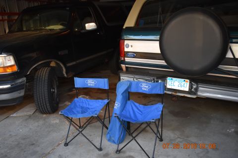 1996 Ford Bronco - Bronco Folding Chairs - 2