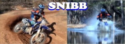 1995 Ford Bronco - Motocross riders navigate different terrains, one on a dusty track and another through a watery obstacle.