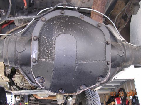 1994 Ford Bronco - sterling rear cover with protection added