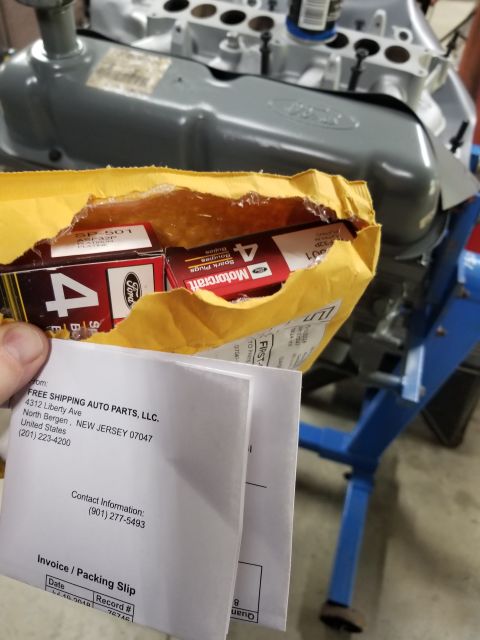 1996 Ford Bronco - New [url=https://www.amazon.com/dp/B001088OIQ/]Motorcraft SP-501 plugs, of course. These are ASF-32P, as specified on the VECI label. [url=…