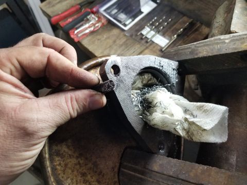 1996 Ford Bronco - Even after a couple months in PB Blaster, one sheared & required drilling before going out forward.