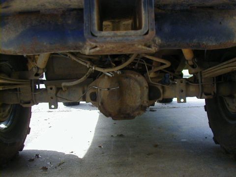 1994 Ford Explorer - Another picture of the axle