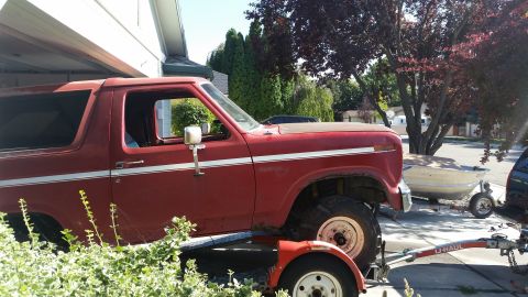 1981 Ford Bronco - The end Please don't text and drive. :(