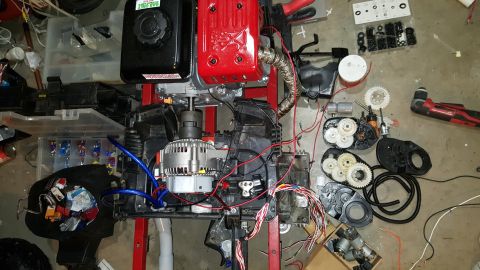 2007 Subaru Impreza - Wiring progress
