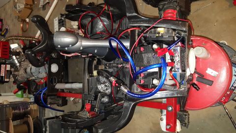 2007 Subaru Impreza - Blue sea distro block, etc,