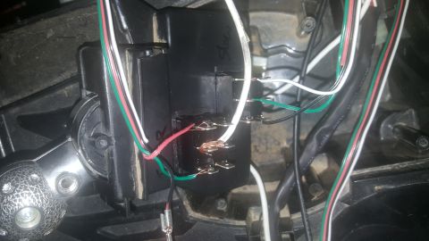2007 Subaru Impreza - This image shows a close-up of an electrical relay and wiring harness, not a vehicle.