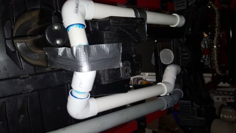 2007 Subaru Impreza - Cooling reservoir mockup