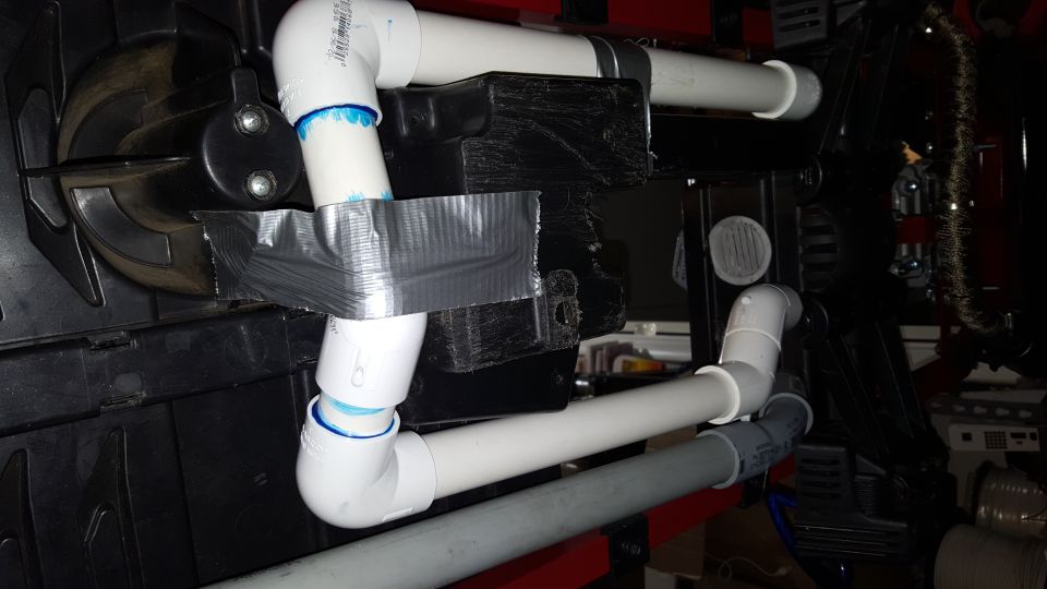 Cooling reservoir mockup
