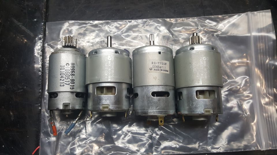 Stock motor, 755vc, 775sf, 775wc