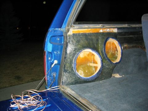 1989 Ford Bronco - A few test fits, bondo stages, sanding, etc....