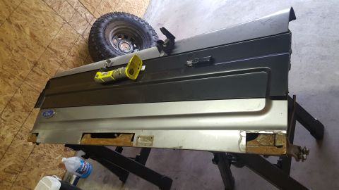 1995 Ford Bronco - This what the panels look like. I could have replaced half the tailgate panel with what they sent me--I only remember ordering the lower st…